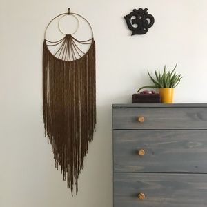 Modern Macrame Wall Hanging Boho Decor Fiber Art